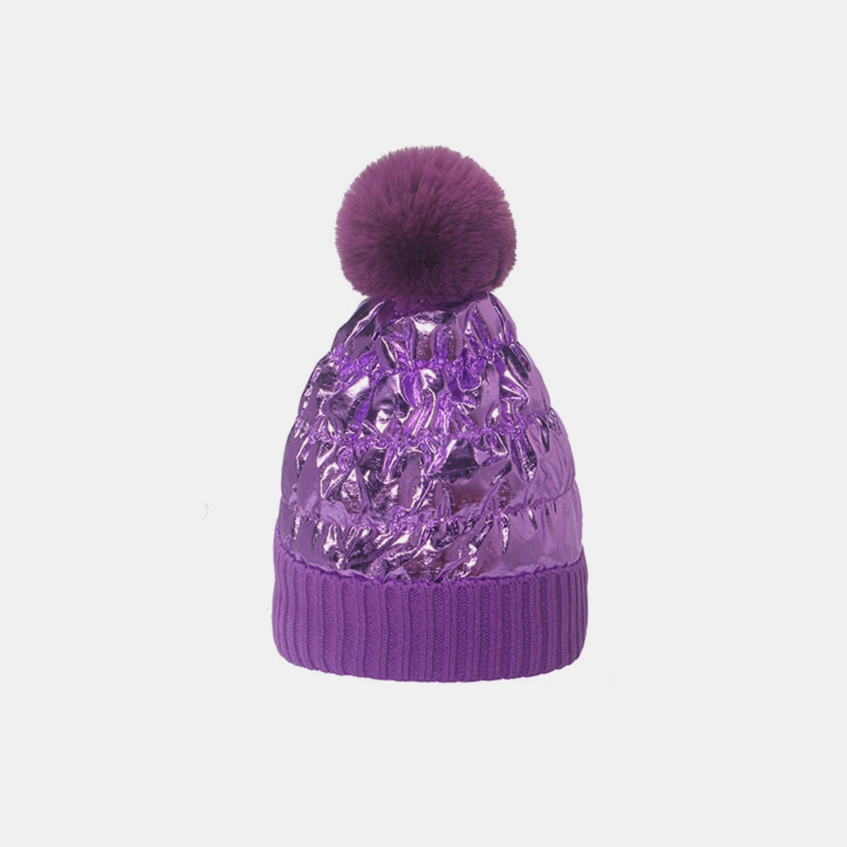 Thermal Knit Hat with Pompom - Body By J'ne