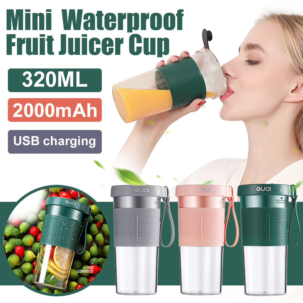 Mini USB Rechargeable Portable Fruit Juicer/Blender - Body By J'ne