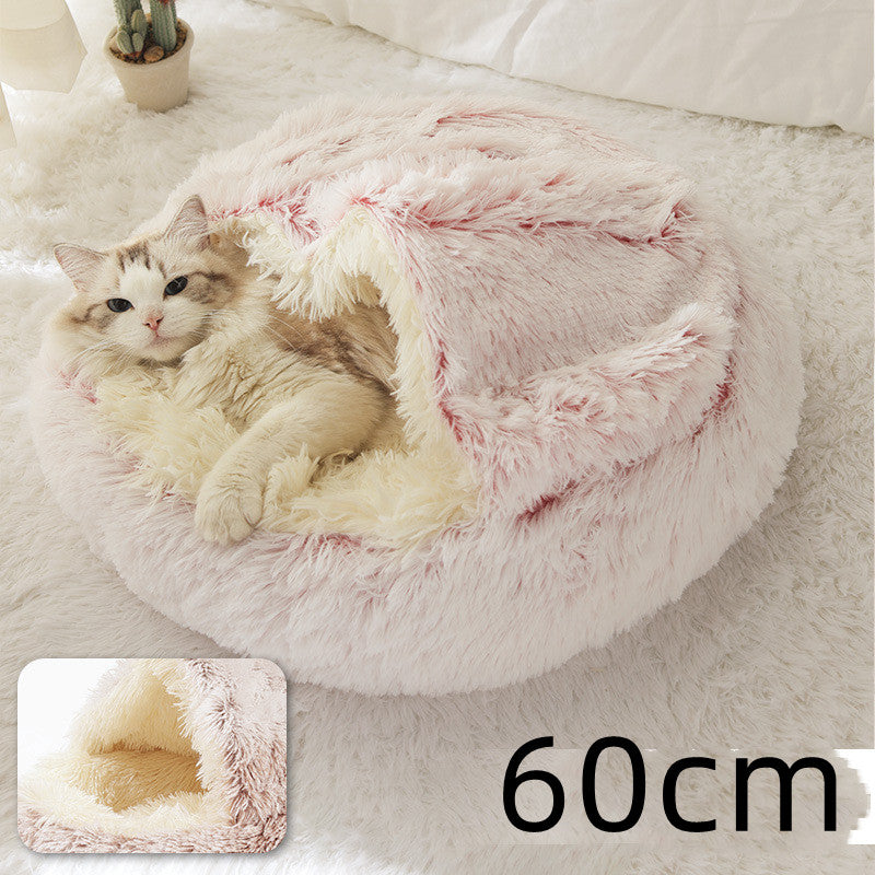 2 In 1 Dog And Cat Plush Bed - Body By J'ne