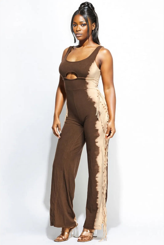 Fringey Jumpsuit - Body By J'ne