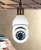 WiFi CAMERA 1080P Bulb 4X Zoom Camera E27 Home 5GWiFi Alarm Monitor - Body By J'ne