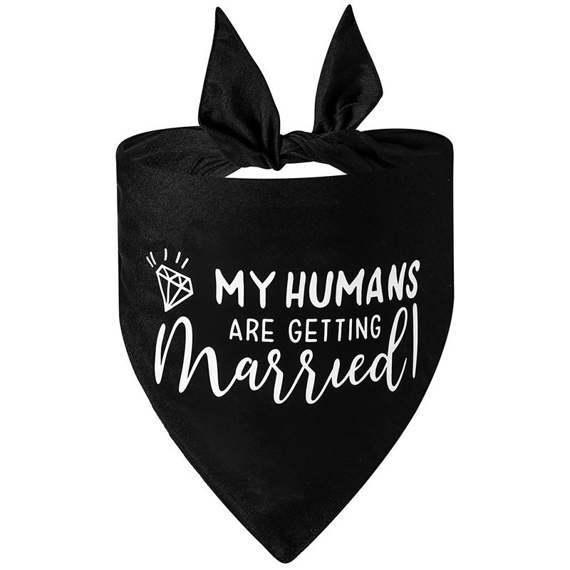 Dog Wedding Bandana