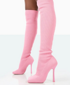 Barbs Thigh High Boots - Body By J'ne