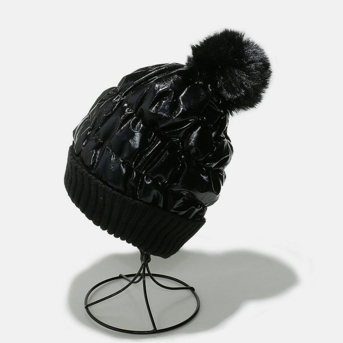 Thermal Knit Hat with Pompom - Body By J'ne