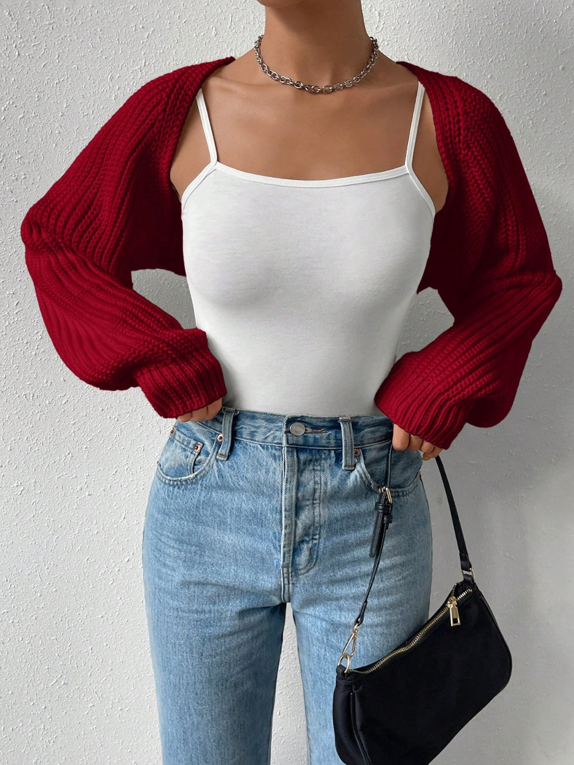 Honey Open Front Long Sleeve Cropped Cardigan - Body By J'ne