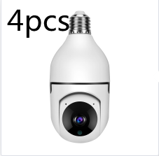 WiFi CAMERA 1080P Bulb 4X Zoom Camera E27 Home 5GWiFi Alarm Monitor - Body By J'ne