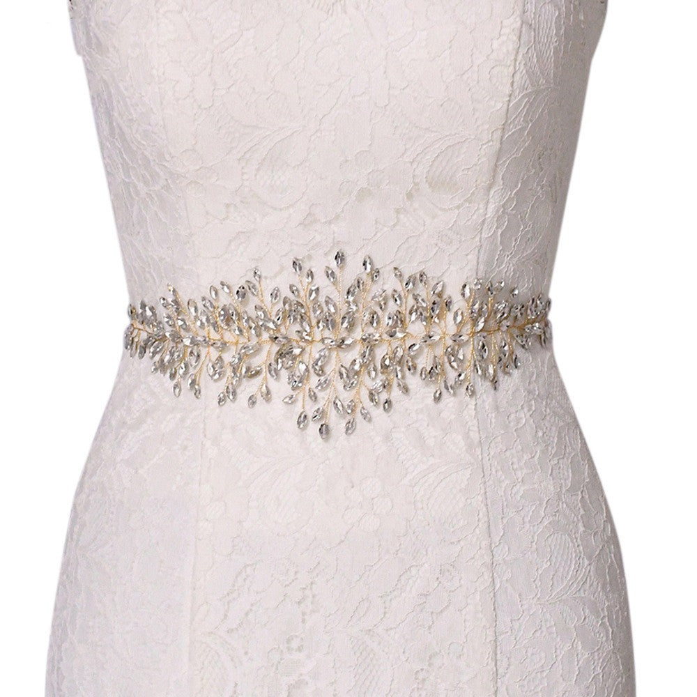 Luxury Rhinestone Girdle Belt