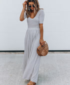 Scoop Neck Short Sleeve Jumpsuit - Body By J'ne