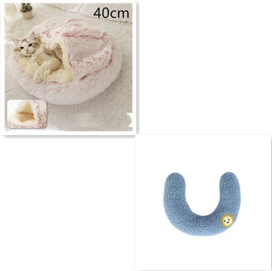 2 In 1 Dog And Cat Plush Bed - Body By J'ne