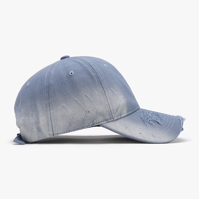 Distressed Adjustable Cotton Hat - Body By J'ne