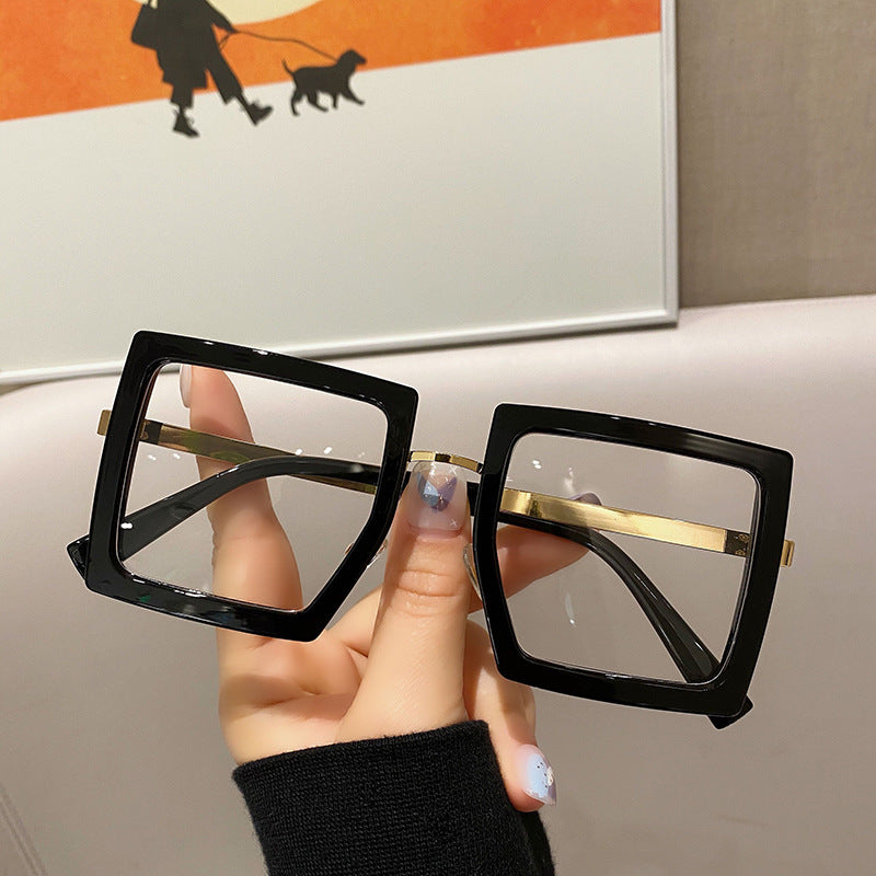 Thick Frame Square Anti-blue Light Glasses Frame