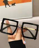 Thick Frame Square Anti-blue Light Glasses Frame