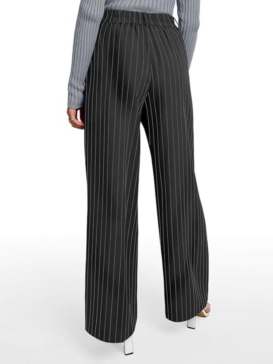 Striped Wide Leg Pants