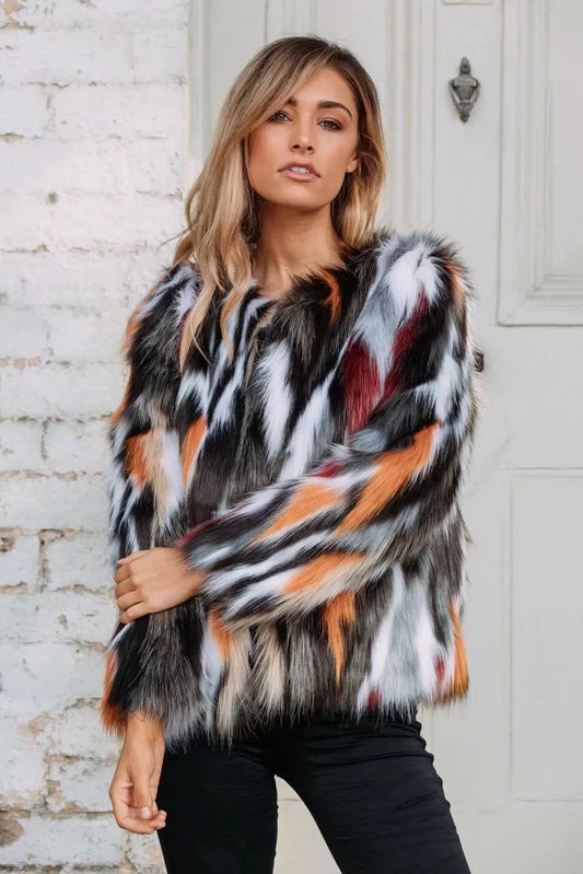 Shannon Faux Fox Coat