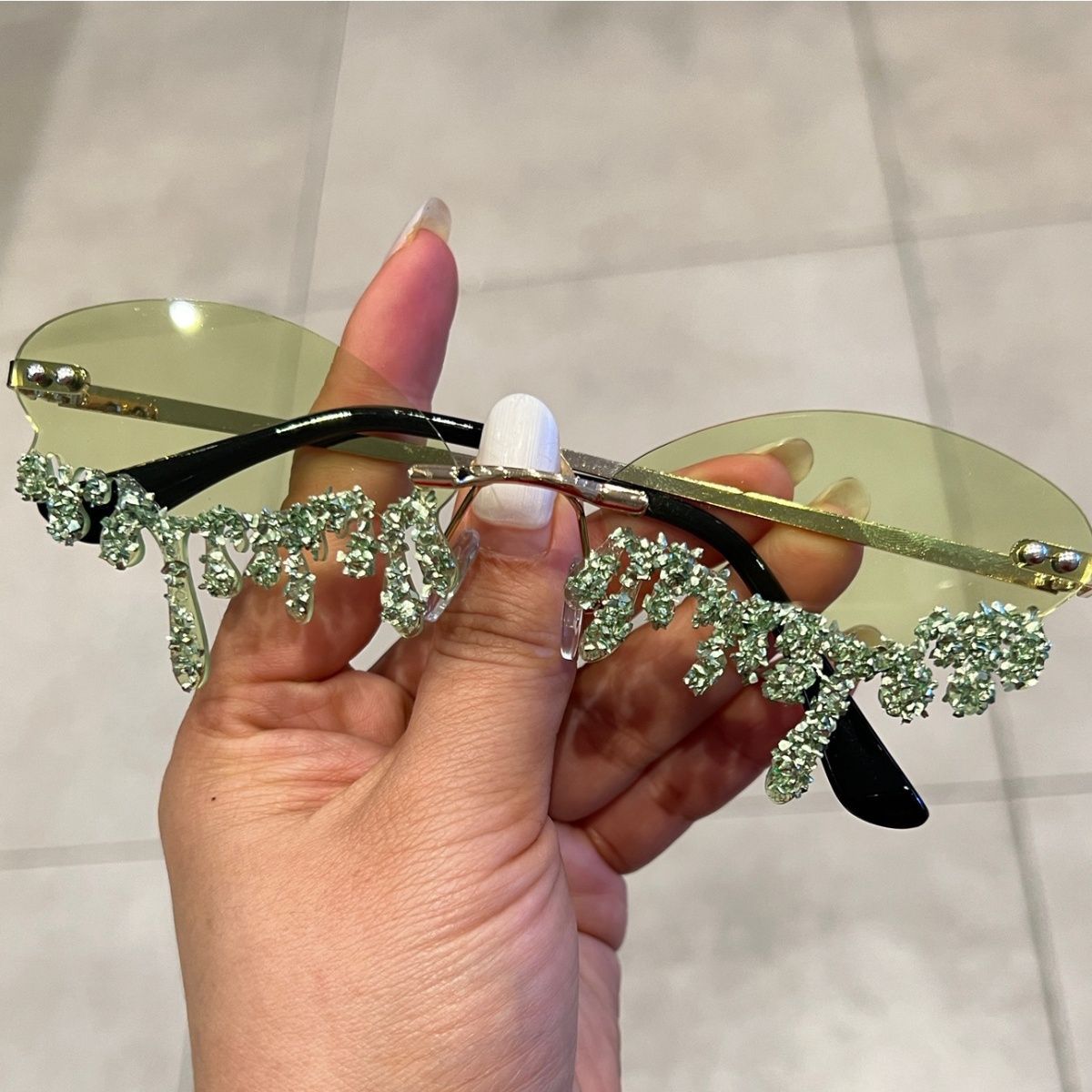 Retro Tears Sunglasses