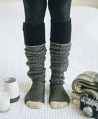 Knee High Knitted Lounge Socks