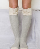 Knee High Knitted Lounge Socks