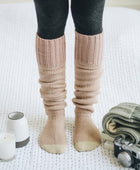 Knee High Knitted Lounge Socks