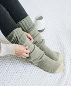 Knee High Knitted Lounge Socks