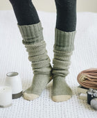 Knee High Knitted Lounge Socks