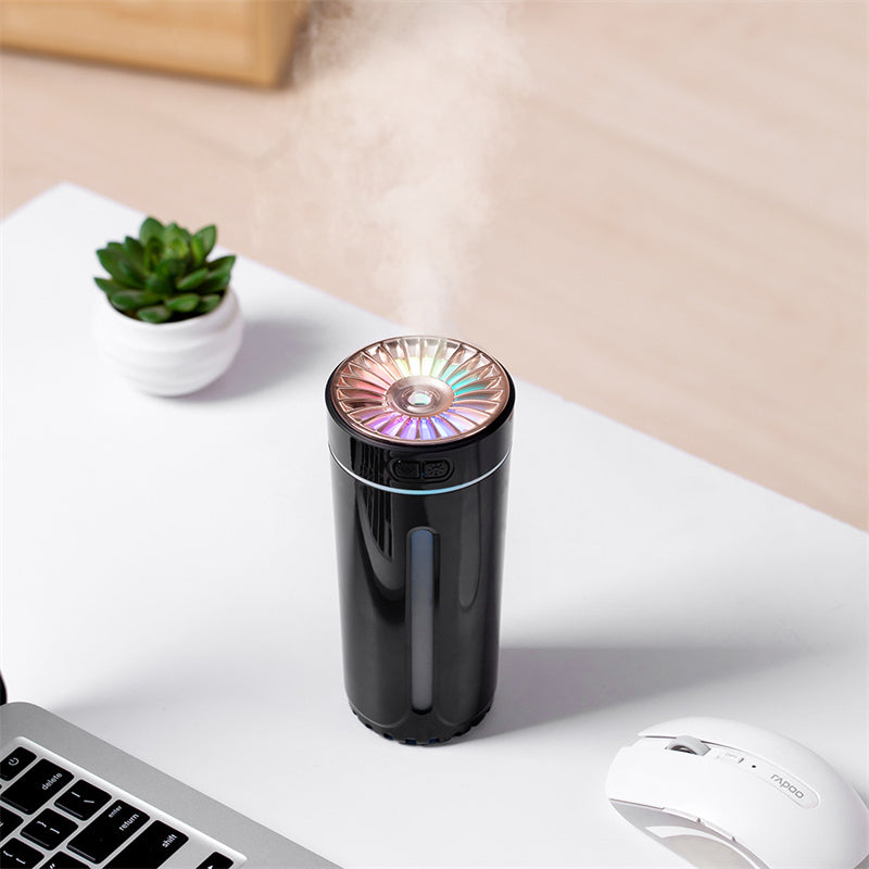 Wireless Air Humidifier Colorful Lights Mute Ultrasonic USB Diffuser - Body By J'ne