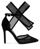 Regenta Big Bow Detail Stiletto Sandals