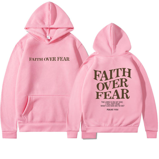 Faith Over Fear Hoodie - Body By J'ne