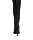 PIPETTE Diamante Set High Heeled Calf Boot