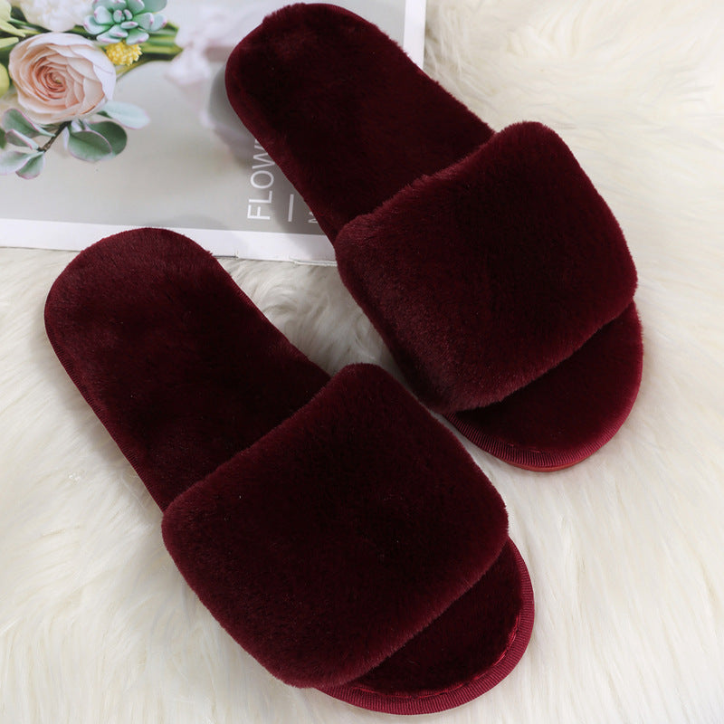 Plush Cotton Slippers - Body By J'ne