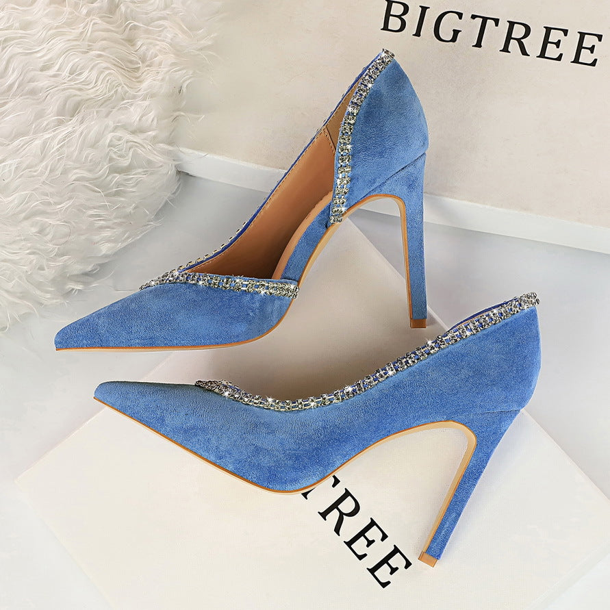 Boss Lady Suede Heels - Body By J'ne