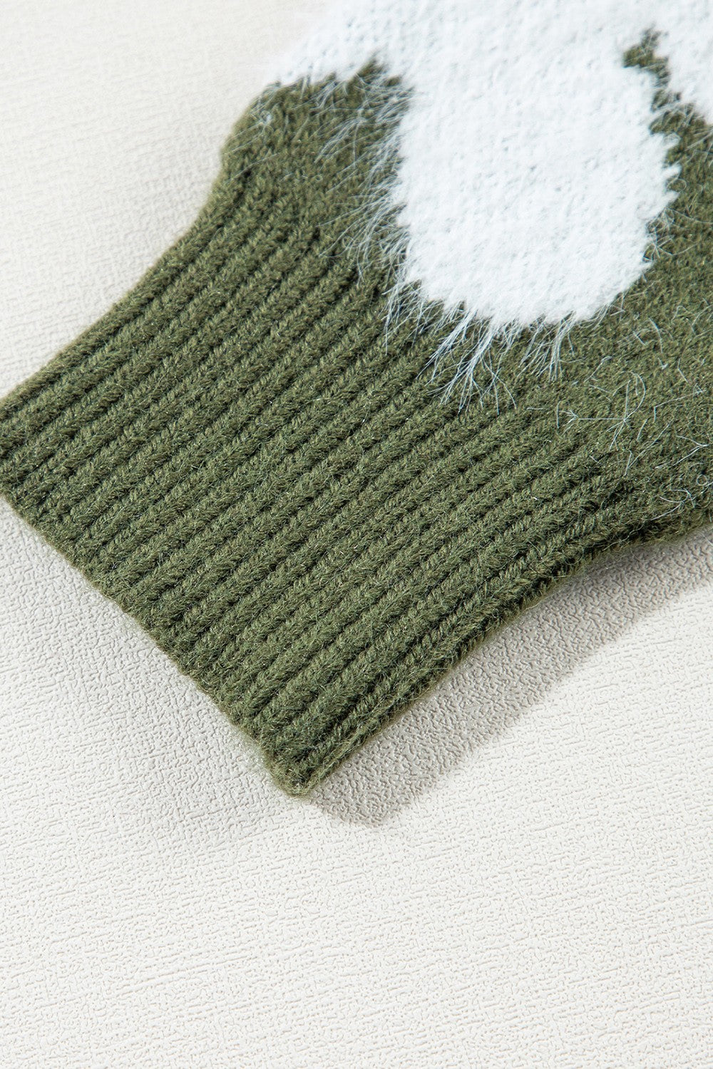 Flower Round Neck Long Sleeve Sweater - Body By J'ne