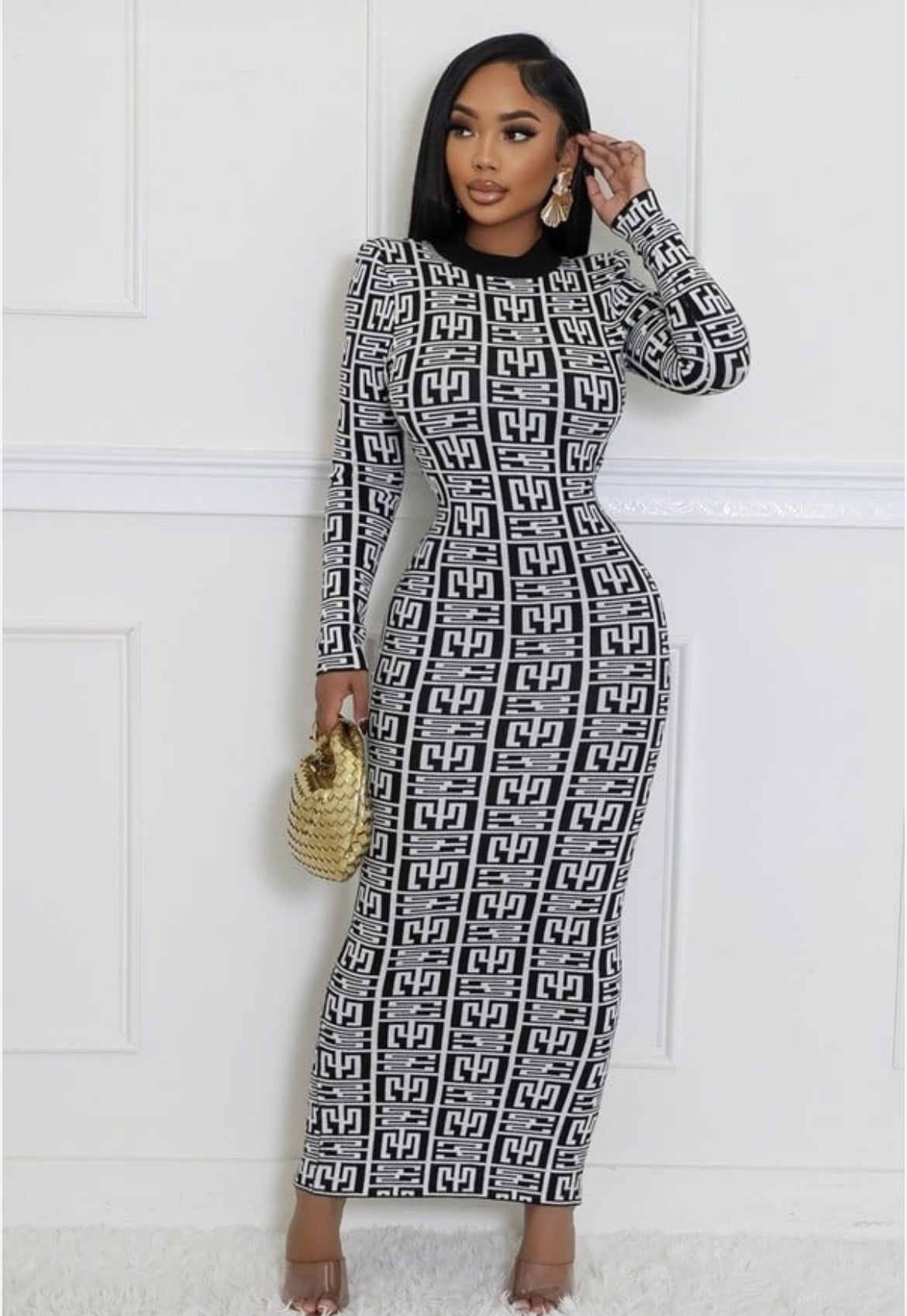 Curve Embrace Stretch Dress - Body By J'ne