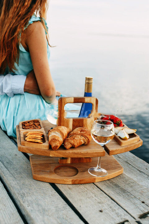 Portable Wine Tray Indoor/Outdoor - Body By J'ne