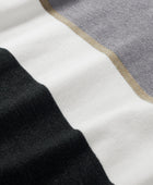 Color Block V Neck Long Sleeve Sweater