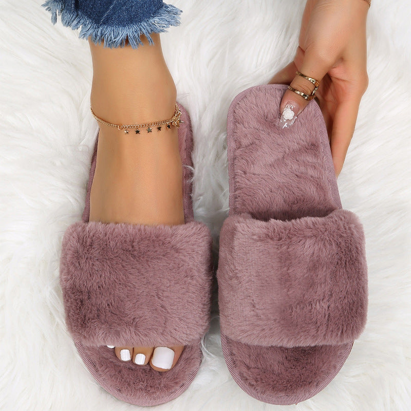 Plush Cotton Slippers - Body By J'ne