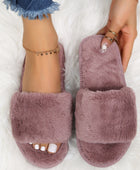 Plush Cotton Slippers