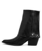 Mariachi Stud Embellished Foldover Boots