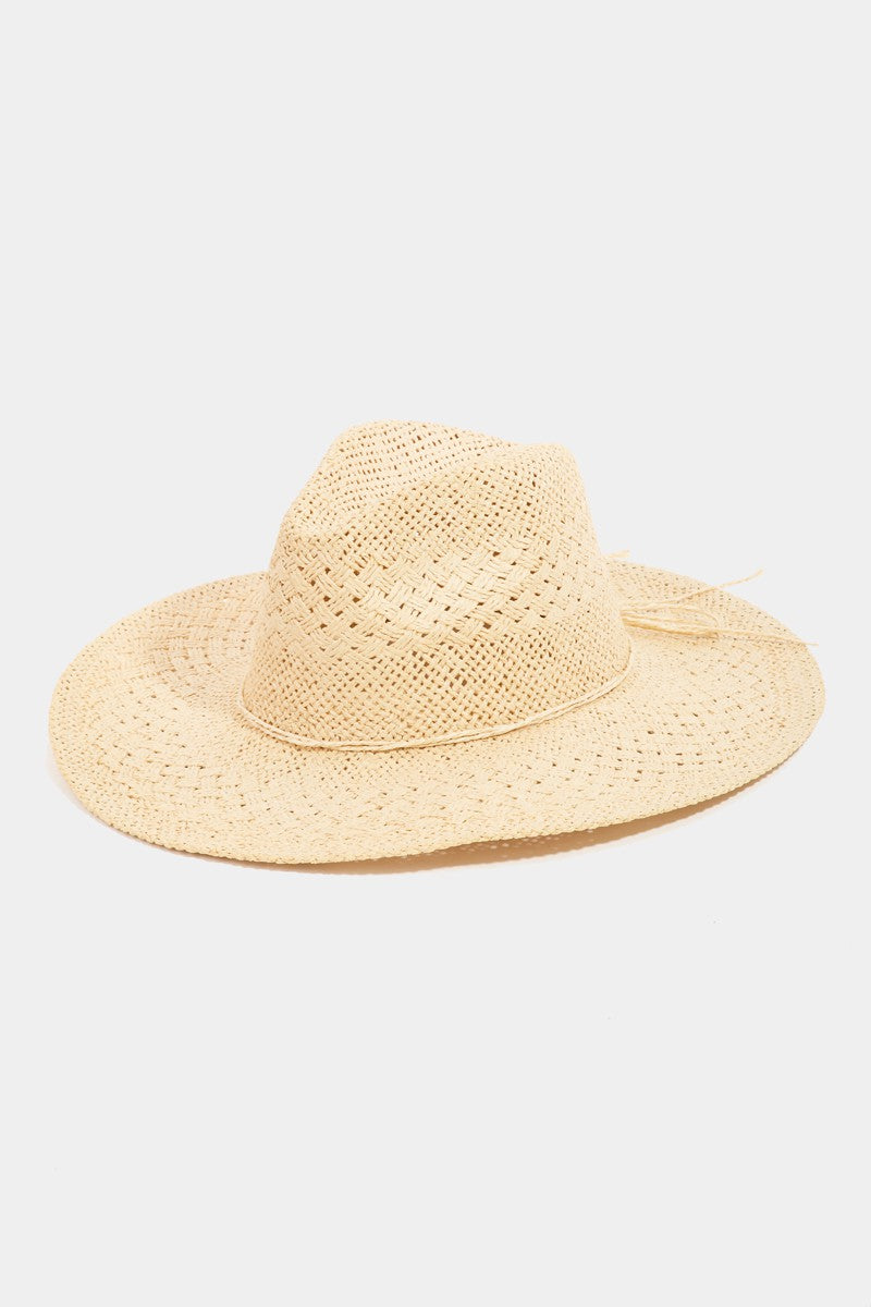 Straw Braided Sun Hat - Body By J'ne