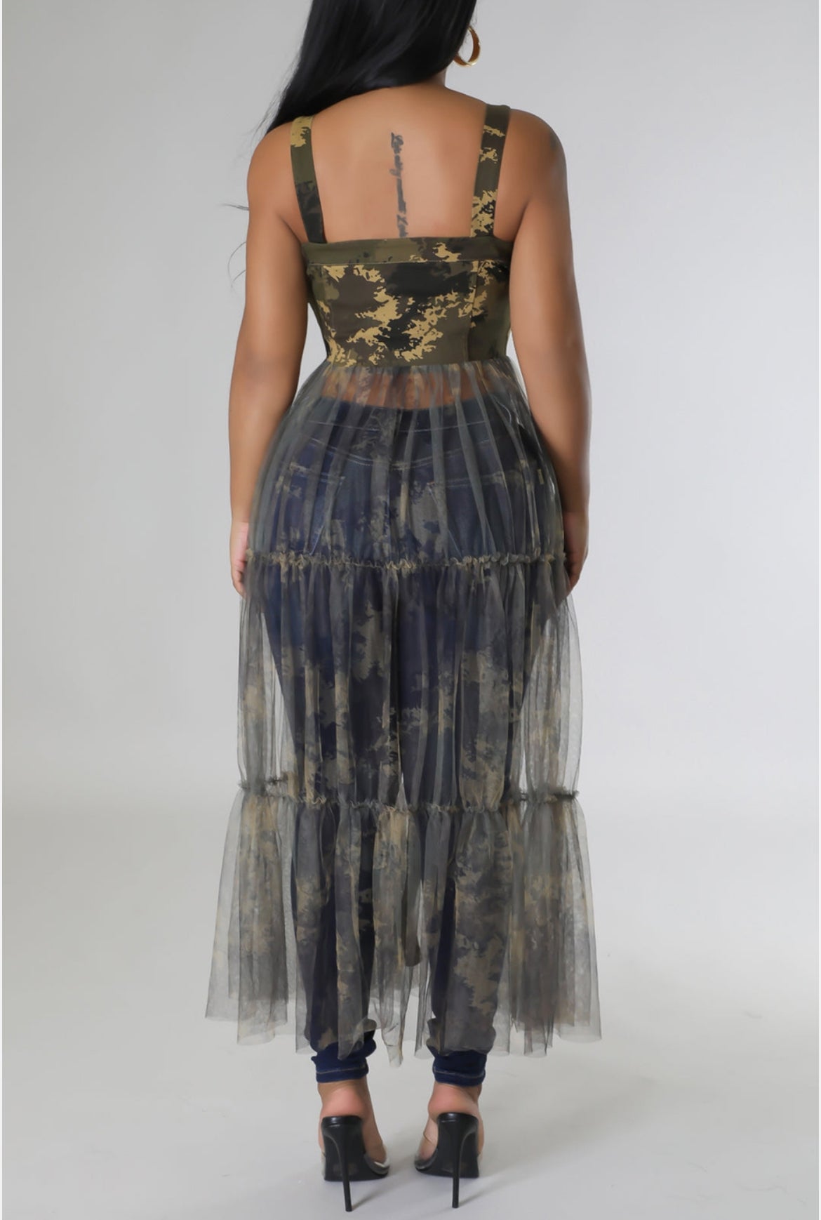 Ruched Tulle Top - Body By J'ne