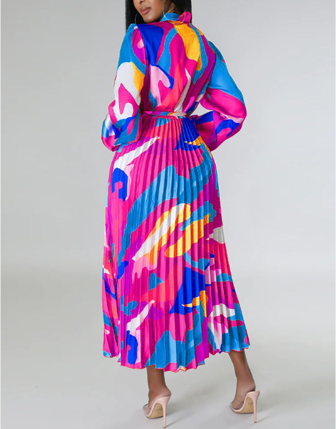 Apple Of Your Eye Pleated Dress - Body By J'ne