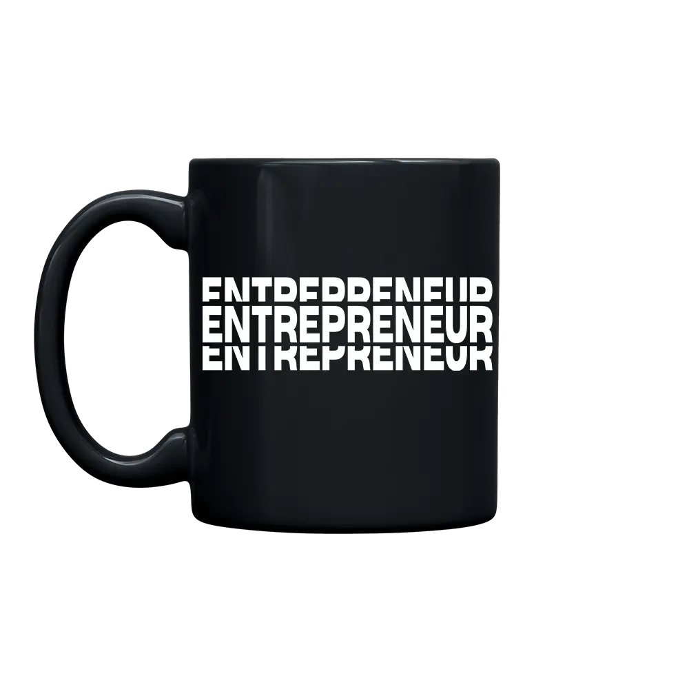 Taza de 11 oz para emprendedores