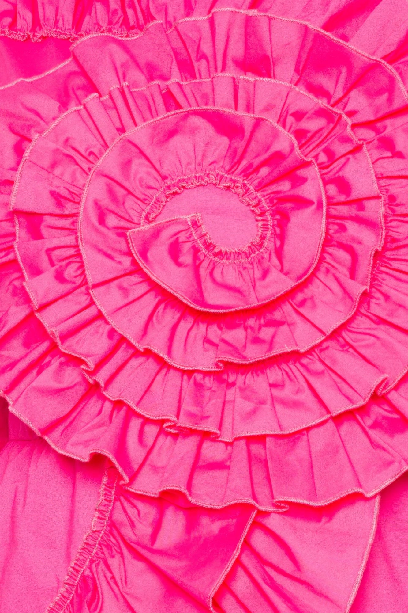 One Shoulder Midi Dress With Ruffle Details - Body By J'ne