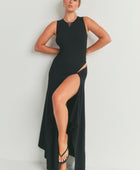 Maxi Dress With Slit - Body By J'ne