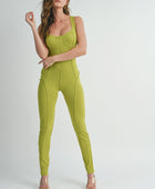 Solid Color Jumpsuit - Body By J'ne