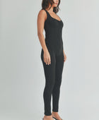 Solid Color Jumpsuit - Body By J'ne