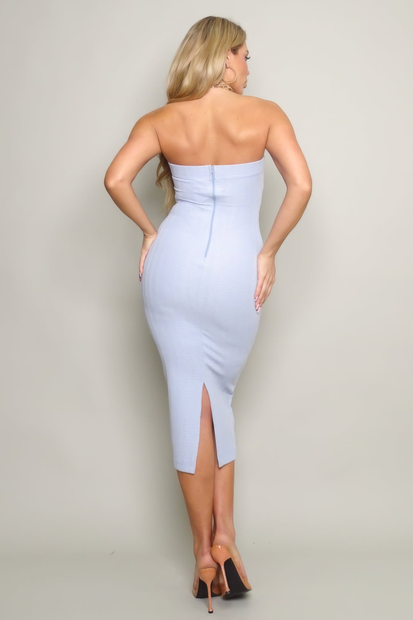 Knit Tube Midi Dress - Body By J'ne