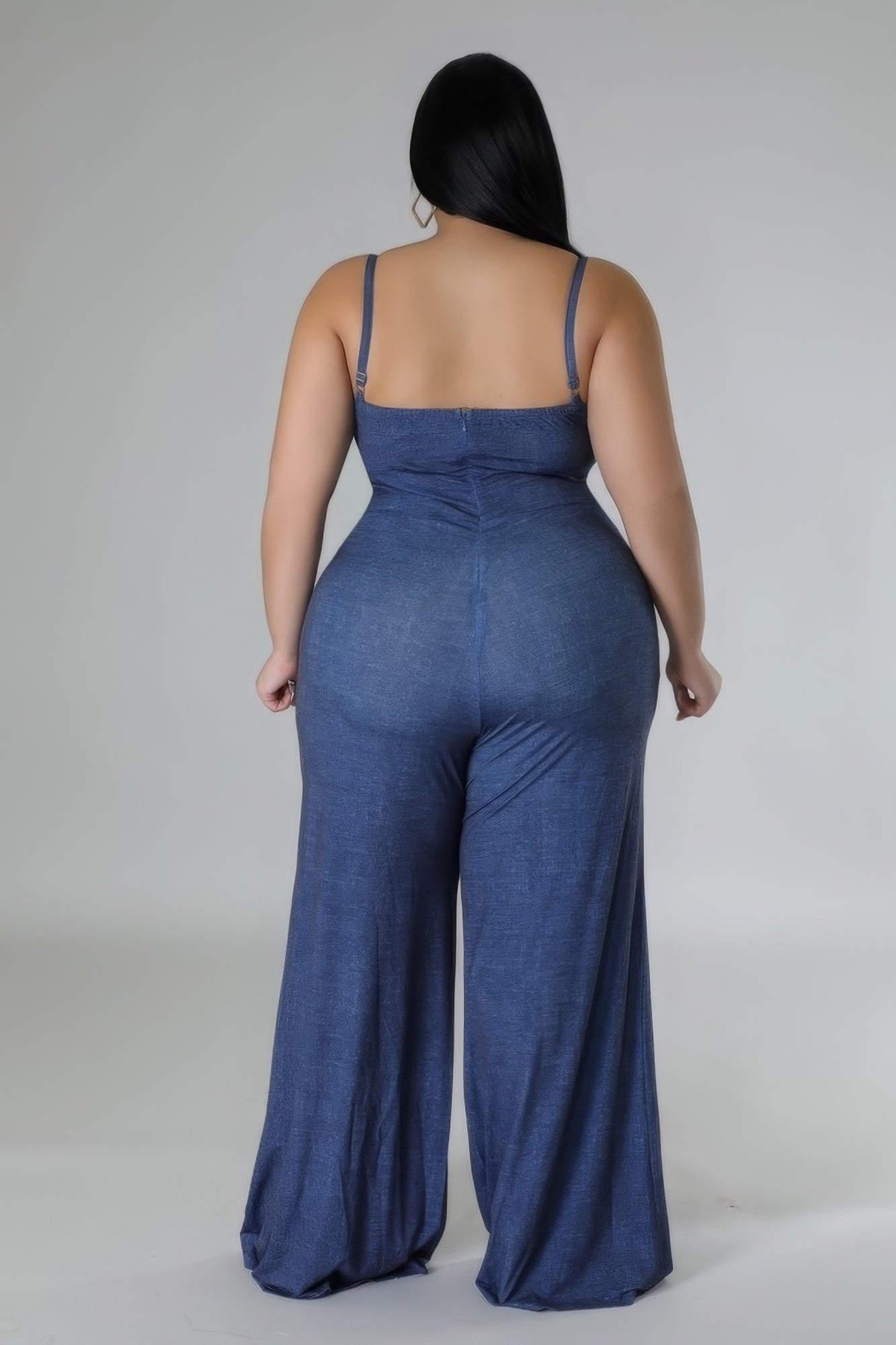 Wide Leg Stretch Jumpsuit - Body By J'ne