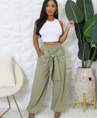 High-waisted Stretch Pants