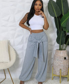 High-waisted Stretch Pants