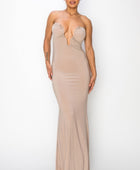 Glitter Ity Tube Maxi Dress